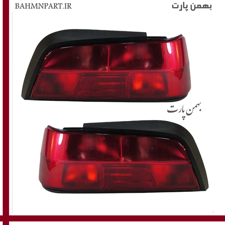 چراغ عقب جمساز تمام قرمز پژوپارس**جفت**
